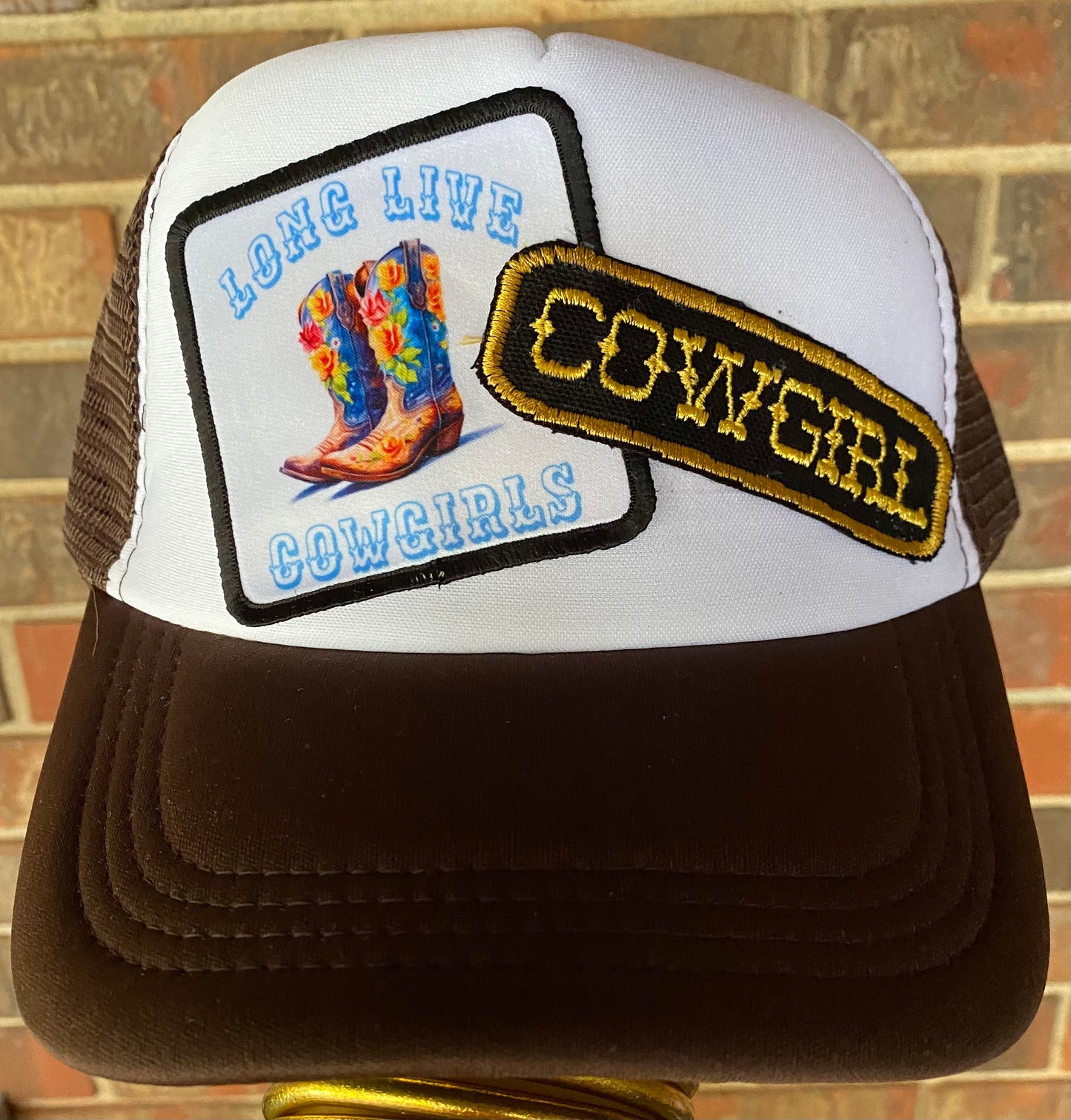 Long Live Cowgirls trucker hat